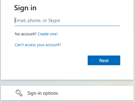 sign in